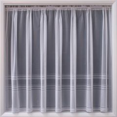 Hudson White Net Curtains