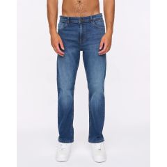 duck and cover hydras straight leg jeans dark wash mens slim fit denim trousers