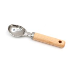 Ice Cream Scoop with Wooden Handle