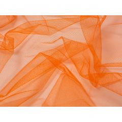 Nylon Dress Net Fabric Flame Orange