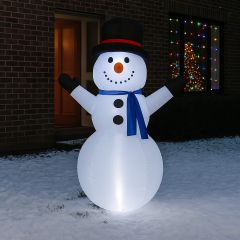 Inflatable Snowman LED Light Up