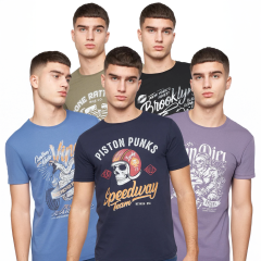 Showing all the Jerome 5 Pack T-Shirts Assorted