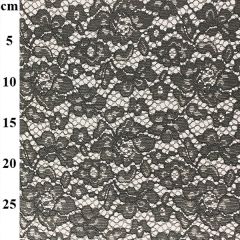 Corded Lace Fabric Silver