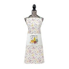 Pumpkin Spice Design Apron 100% Cotton