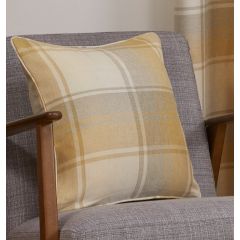 Kelso Cushion Cover Ochre 45x45cm