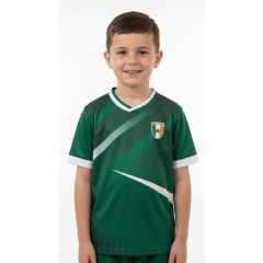Kids Ireland short sleeve sports jersey for children age 4 to 13