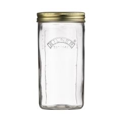 showing the Kilner Wide Mouth Preserve Jar 1 Litre