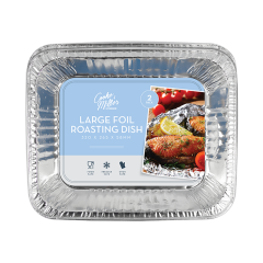 2 Pack Large Foil Roasting Dishes