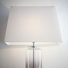 17'' Modern White Rectangle Light Shade for Ceiling at Guineys Ireland