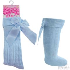 Baby Knee Length Socks Blue at Guineys Ireland