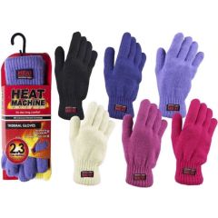 Pair of Men’s Heat Machine Thermal Socks in black, designed for UK size 6–11, showing soft brushed interior and thick insulated fabric for maximum warmth.