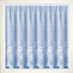 Lagos White Net Curtains - Price by the Metre