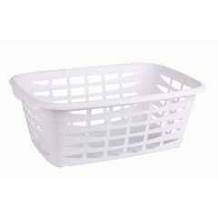 40lt Laundry Basket Urban Living White