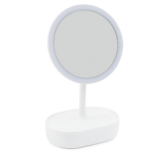 LED Mirror on white Background