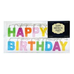 LED Happy Birthday Lights at Guineys Ireland