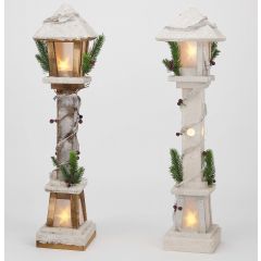 LED Lamppost Christmas Decoration 60cm