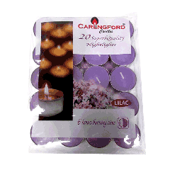 20 Pk Lilac Tealight Candles