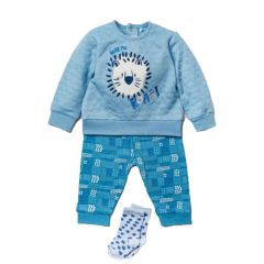 Boys Roar 3 Piece Jumper & Trousers Set