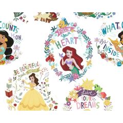 Little Johnny 100% Cotton Fabric Princess Dreams 59" at Guineys Ireland