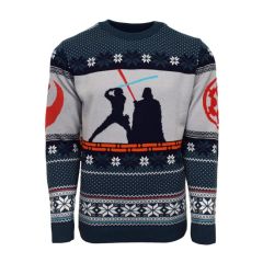 Star Wars Luke Vs Darth Christmas Jumper
