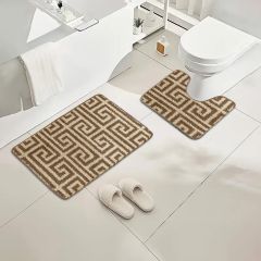 Bath Mat Set Latte