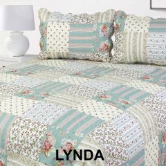 Lynda Patchwork Bedspread/Throw