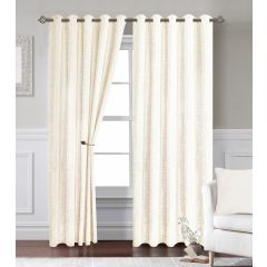 Lynton Eyelet Readymade Curtains Cream Online Offer Only