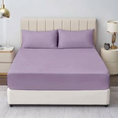 Soft Touch Mauve Fitted Sheet