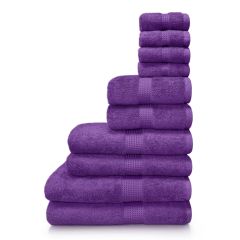 Mayfair 100% Egyptian Cotton Towel Purple