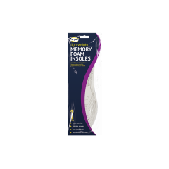 Memory Foam Insoles - 1 Pair