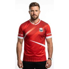 Mens Cork short sleeve sports jersey 100 percent polyester available small to XXL supporting Cork