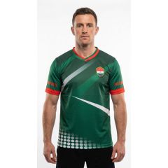 Mens Mayo short sleeve sports jersey 100 percent polyester available small to XXL supporting Mayo