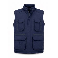 Mens Navy Padded Utility Gilet Ireland