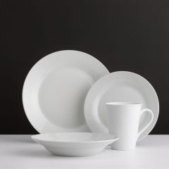 Milan 16pc Rim Dinner Set at Guineys Ireland