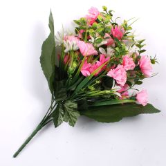 Artificial Flowers Mini Carnations Bush