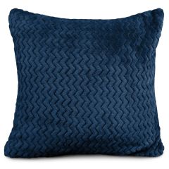 Cushion Cover Moda Plush Navy 22" at Guineys Ireland