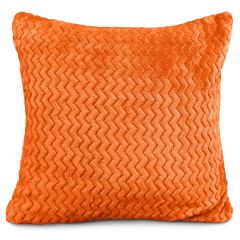 Cushion Cover Moda Plush Orange 22" at Guineys Ireland