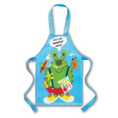 Kids Apron PVC Monster by Cooksmart