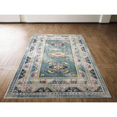 Morocco Traditional Rug Blue