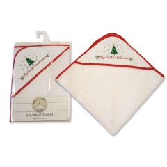 Christmas Hooded Towel