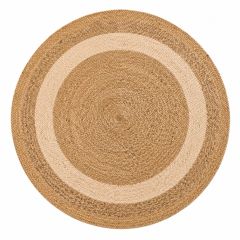 Round Natural Jute Rug