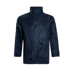 Navy Waterproof Rain Jacket