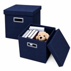 Foldable Storage Box Navy