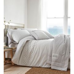Duvet Cover Set Grey New England Stripe by Portfolio at Guineys Ireland