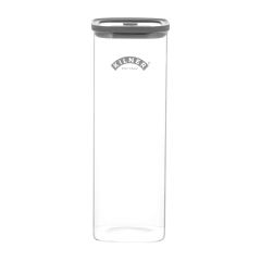Kilner Fresh Storage Square Jar 2 Litre airtight glass container