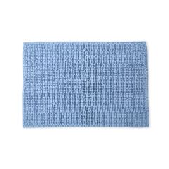 Soft Touch Noodle Bath Mat Blue 40x60cm by Emma Barclay