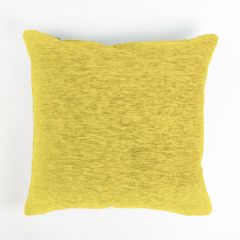 Chenille Cushion Cover Ochre 18"