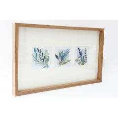 Olive Triple Art Photo Frame