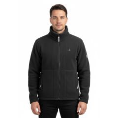Men's Polar Fleece Jacket Black