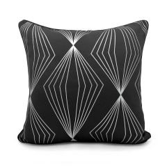 Onyx Cushion Cover Black